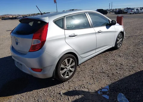 2014 Hyundai Accent Se z USA, uszkodzony, nr VIN KMHCU5AE1EU167861